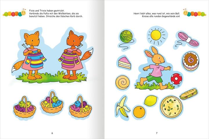 Produktbild Lernraupe – Mein Übungsheft – Denkspiele (Deutsch)