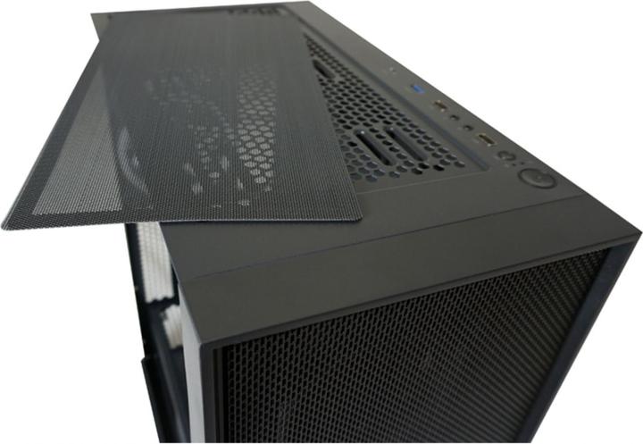 Produktbild LC-Power Gehuse Gaming 802B-ON Black Wandererd X RGB black retail (ATX, mATX, Mini-ITX)