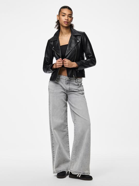 Actual product image Pieces Leder Bikerjacke (L)