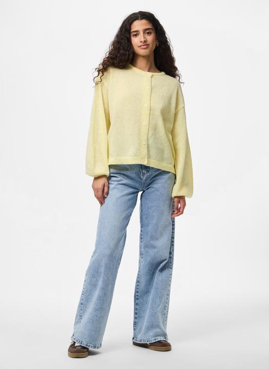 Actual product image Pieces Pcida Ls O-Neck Knit Cardigan Noos Bc (XXL)