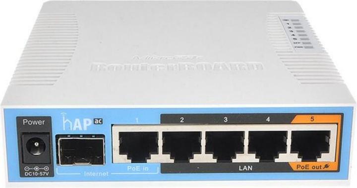 Image du produit MikroTik home AC Access Point, hap AC, RB962UiGS-5HacT2HnT