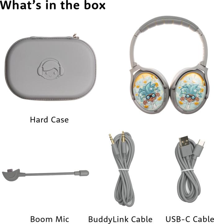 Actual product image Buddyphones Cosmos+