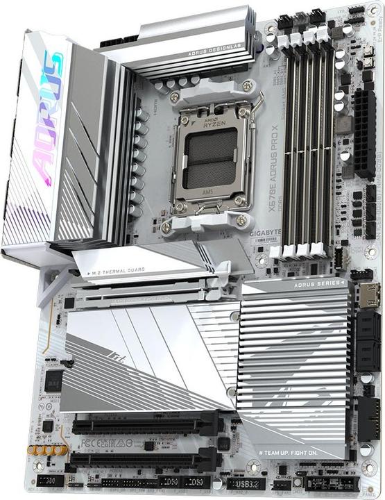 Actual product image Gigabyte MB GBT AMD AM5 X670E AORUS PRO X (AM5, AMD X670E, ATX)
