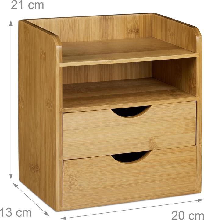 Actual product image Relaxdays Desk organiser