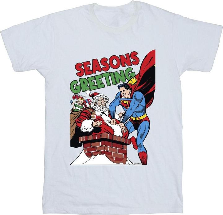 Superman Santa Comic TShirt (S)