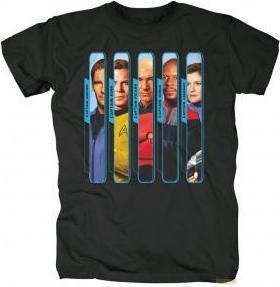 Bravado Star Trek T-Shirt The Captains (M)