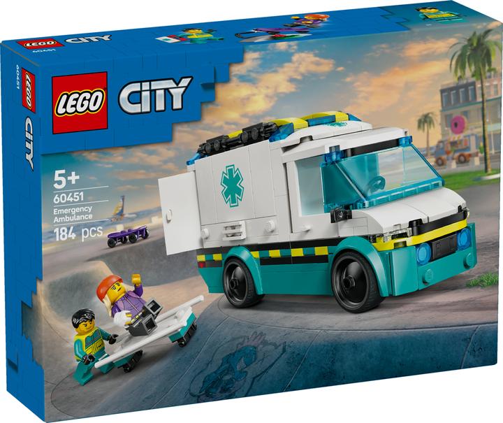 Produktbild LEGO Rettungswagen (60451, LEGO City)