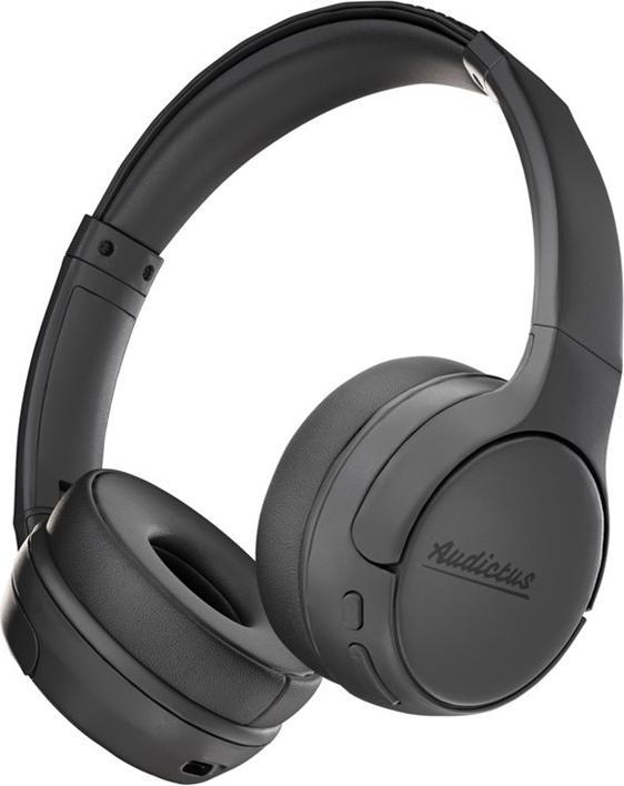 Image du produit Audictus Casque Champion, supra-auriculaire, sans fil, microphone, noir (50 h, Sans fil)