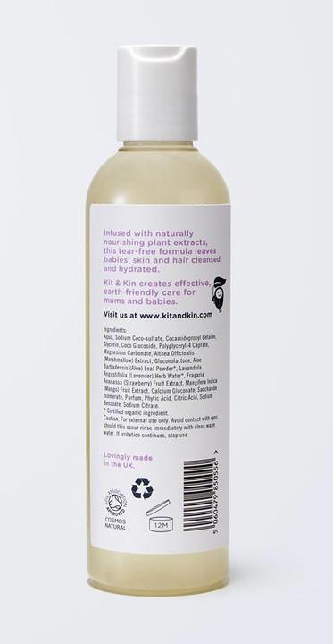 Actual product image Kit & Kin Shampoo & body wash