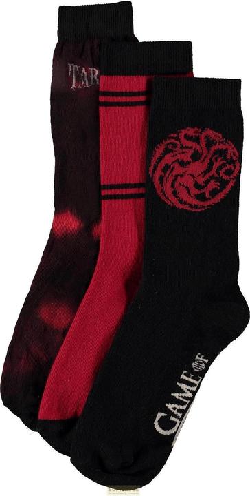 Difuzed HOUSE OF THE DRAGON - Pack de 3 paires de chaussettes Homme (T43/46) (3er Pack, 43, 46)