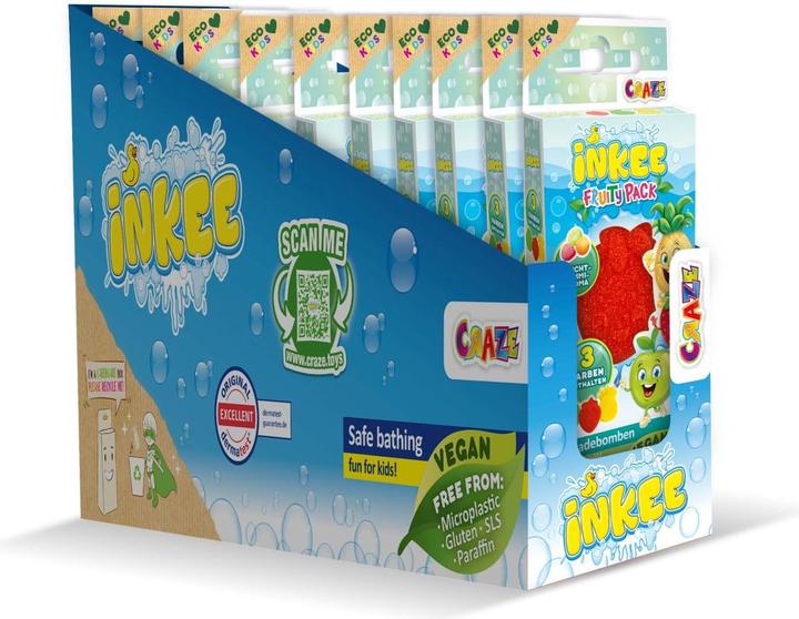 Actual product image Craze Mini Fruit Pack (Bath bombs)