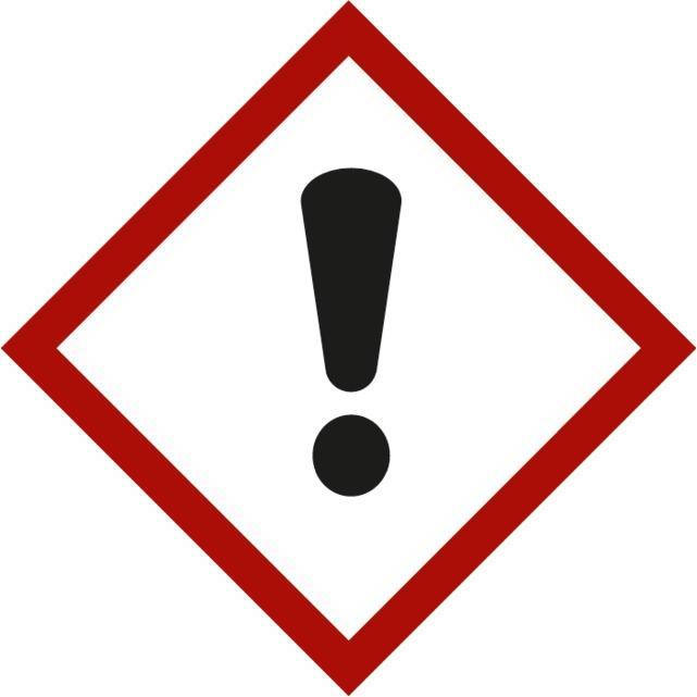 Promat Gefahrstoffsymbol Ausrufezeichen, Typ: 03021