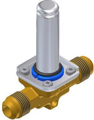 Image du produit Danfoss EVR 3 Flare, 3/8 - Électrovanne, Flare, 3/8", NF, 0,270 m3/h