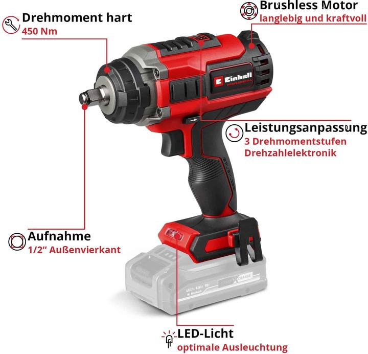 Produktbild Einhell Impaxxo 18/400 Solo (Akkubetrieb)