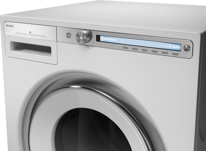 Actual product image Asko Automatic Washing Machine Logic W 4096R W/3 White (9 kg, Left)