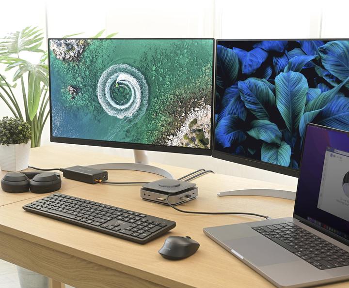 Actual product image j5Create JCD3199 USB-C® Dock Dual 4K HDMI™, Wired, USB 3.2 Gen 2 (3.1 Gen 2) Type-C, 2.0/2.1, 3.5 mm (USB-C, 1 Ports)
