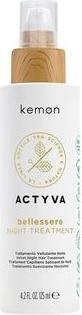Image du produit Kemon Actyva Bellessere Traitement de nuit Soins capillaires à effet velouté Huiles d'argan et de lin (Lotion pour le corps, 125 ml)
