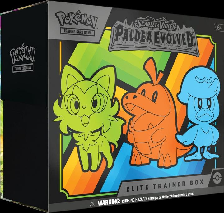 Actual product image Pokémon SV02 - Elite Trainer Box (English, Elite / Top Trainer Box)