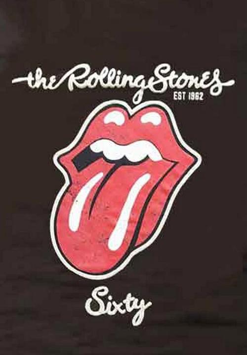 Immagine prodotto The Rolling Stones Maglietta Sixty Plastered Suede Donna/Ladies (XL)