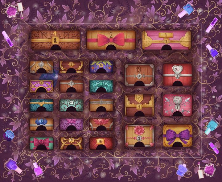 Actual product image Snails Advent calendar 2022
