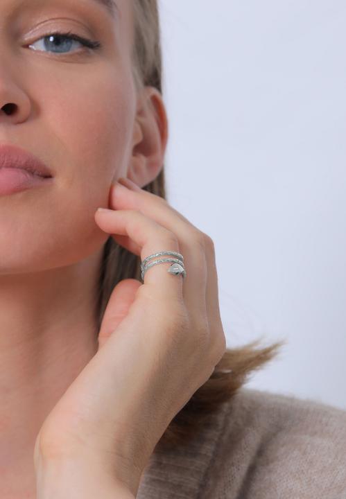 Immagine prodotto Elli Schlangen Design mit Kristallen (50, 925 Argento)