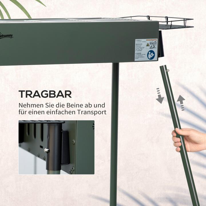 Produktbild Outsunny Holzkohlegrill (66.50 cm)