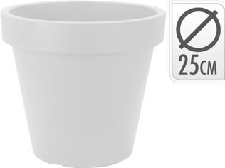 Productafbeelding Nampook Bloempot EK Rond 25 cm Wit