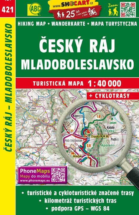 Produktbild Wanderkarte Tschechien Cesky raj, Mladobleslavsko 1 : 40 000