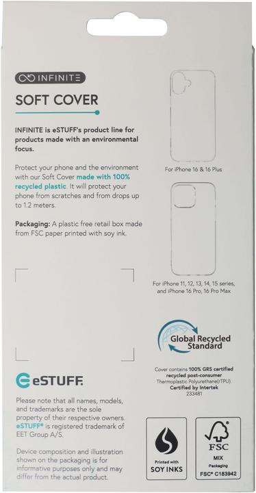 Produktbild eSTUFF INFINITE VIENNA iPhone 16 Pro (Apple iPhone 16 Pro)