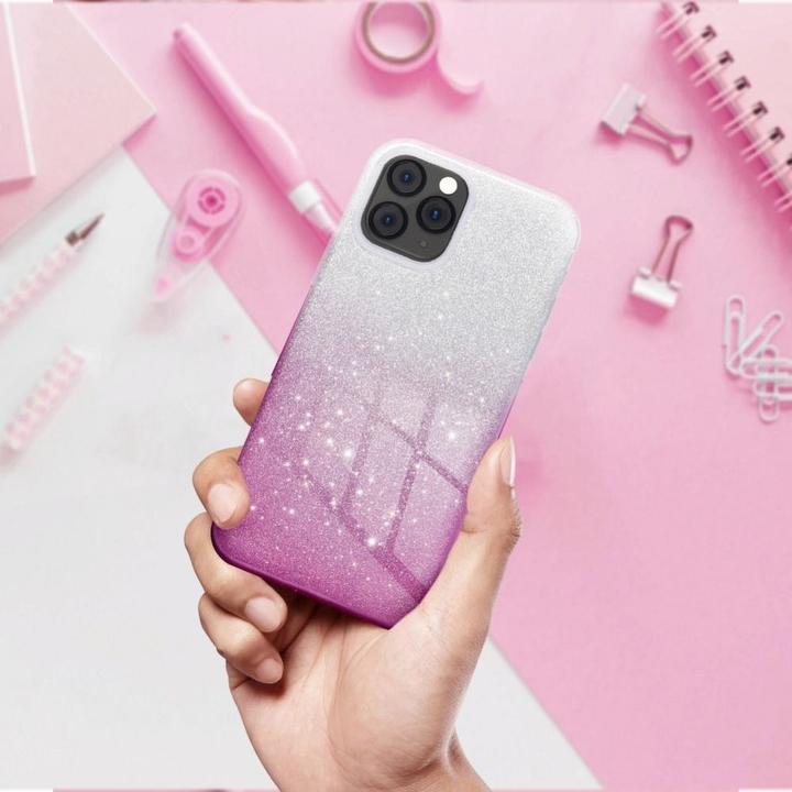 Produktbild Partner Telecom Back panel cover OEM SHINING Case for IPHONE 11 Pro transparent pink (Apple iPhone 11 Pro)