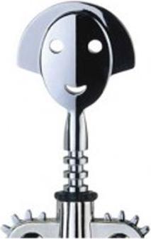 Actual product image Alessi Corkscrew silver coloured (Wing corkscrew)