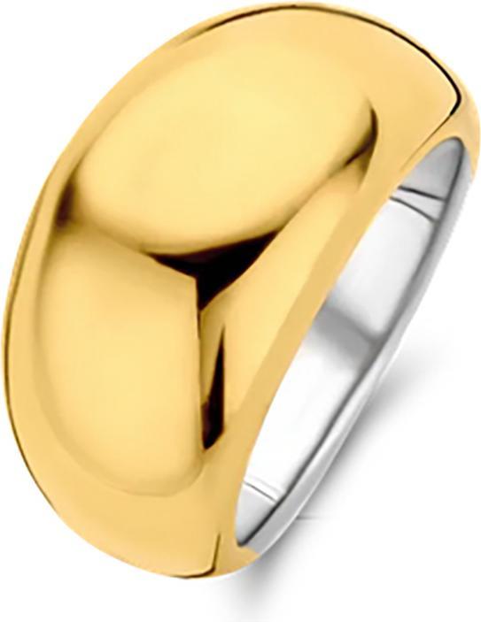 Ti Sento Milano Ring bicolor poliert vergoldet 12171SY (56, 925 Silber)