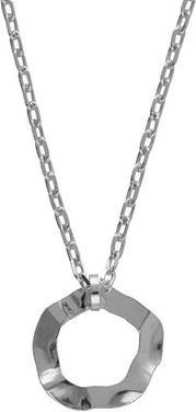 Victoria Cruz - Delicate silver necklace for women Essence A4632-HG