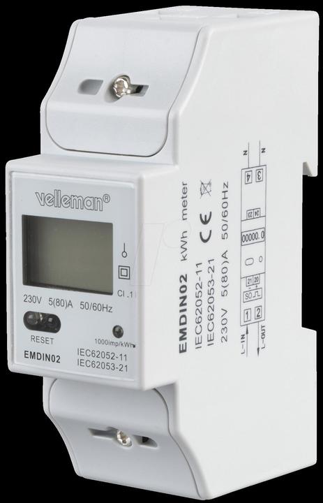Image du produit Velleman Appareil de mesure de la consommation d'énergie
