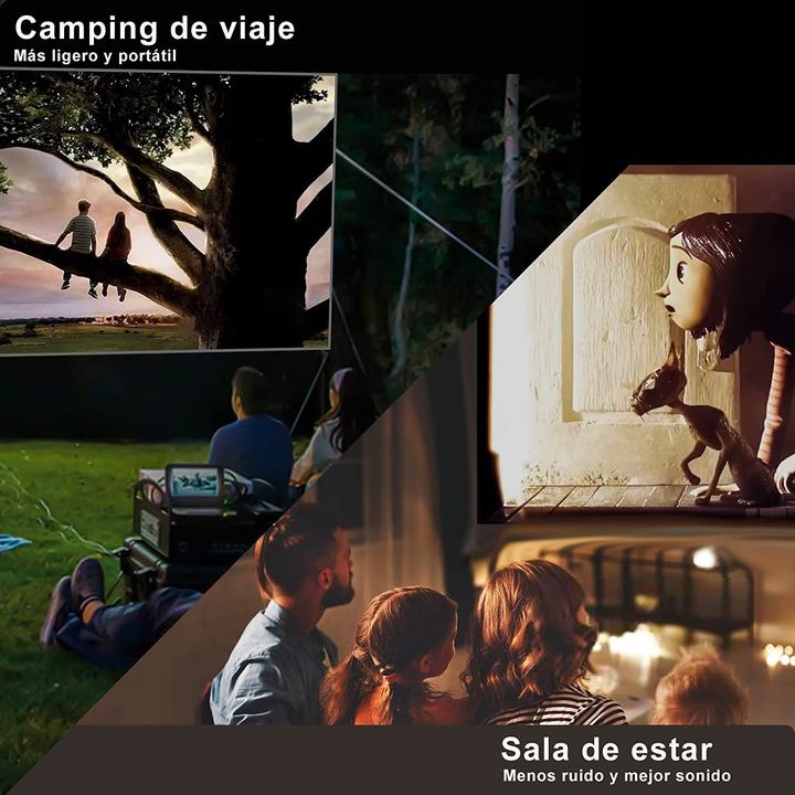 Actual product image Ysametp Mini projector (Full HD, 7500 lm)