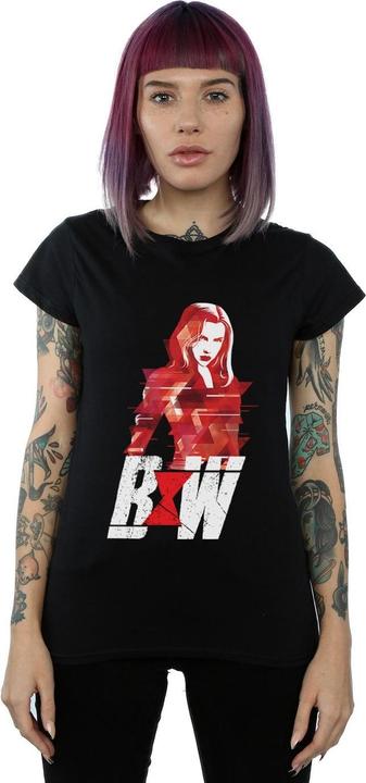 Produktbild Black Widow Film Logo Artwork Baumwolle TShirt (M)