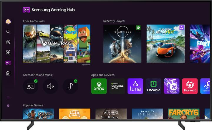 Image du produit Samsung TV QLED 75" Q64D 2024, 4K, Smart TV (75", QLED, 4K, 2024)