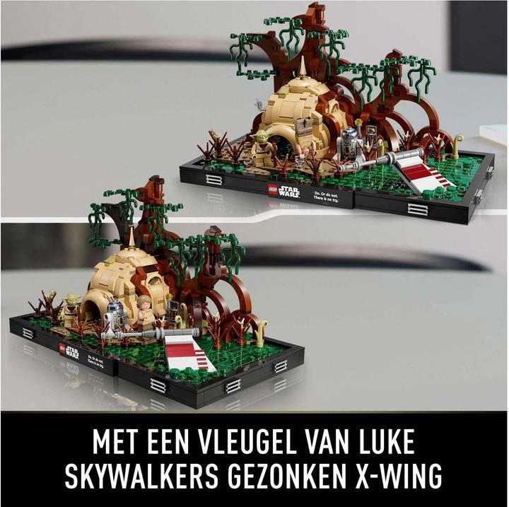 Produktbild LEGO Jedi Training auf Dagobah - Diorama (75330, LEGO Star Wars)