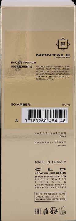 Image du produit Montale So Amber (Eau de parfum, 100 ml)