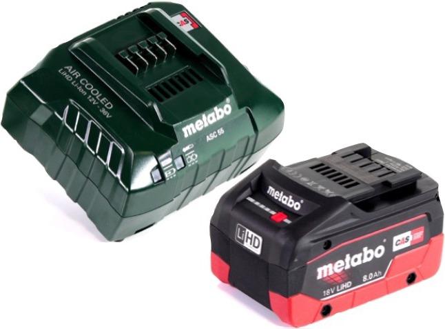 Productafbeelding Metabo MT 18 LTX BL QSL Accu Multitool 18 V Brushless Starlock Plus + 1x accu 8.0 Ah + lader + m