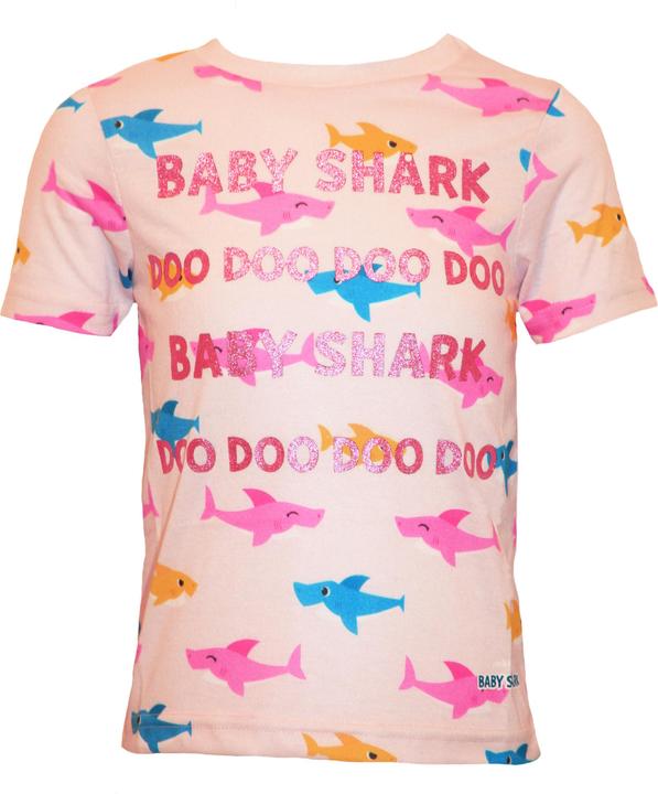 Pinkfong Tshirt Rundum Bedruckt Mädchen