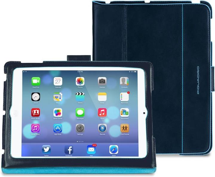 Actual product image Piquadro AC3450B2/BLU2 tablet case Book case Blue (iPad Air 2)
