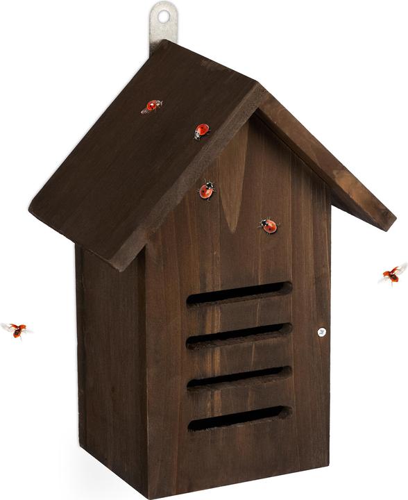 Relaxdays Maison des coccinelles (Coccinelles)