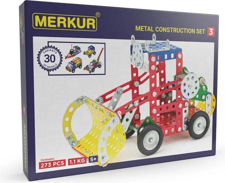 Produktbild Merkur 3 Big construction set, 307 Teile, 30 Modelle