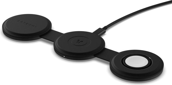 Produktbild Satechi OntheGo 3-in-1 Wireless Charger mit Qi2 (15 W)