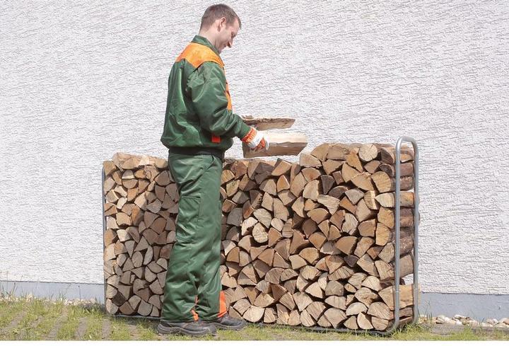 Image du produit wolfcraft wolfcraft 1 Stapelhilfe für Brennholz (234 x 31 x 104,5 cm)