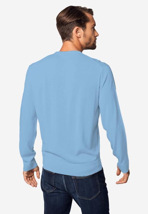 Actual product image Bellemere Pullover Pure Crew Neck Merino-Cashmere Sweater (XL)