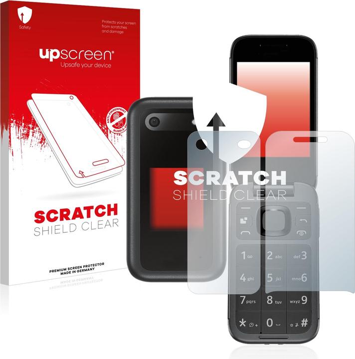 Produktbild upscreen Scratch Shield Displayschutz (1 Stück, Nokia 2660 Flip)