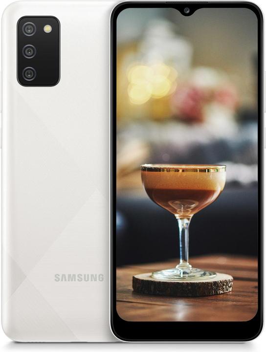 Produktbild Samsung Galaxy A02s EU (32 GB, White, 6.50", Dual SIM, 13 Mpx, 4G)