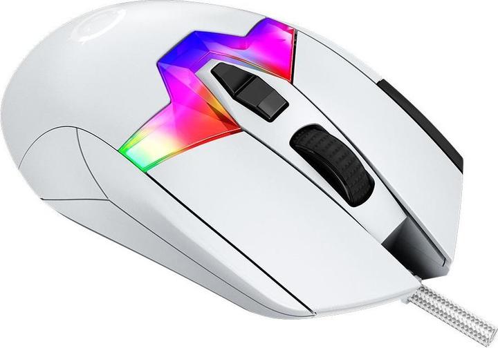 Produktbild Lorgar Computer mouse MSP80, 8000 Hz Gaming Mouse Pro, White